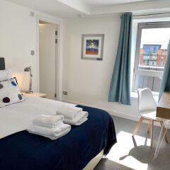 Отель Glasgow Central Apartments Великобритания, Глазго - отзывы, цены и фото номеров - забронировать отель Glasgow Central Apartments онлайн комната для гостей фото 4