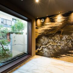 Отель Grand Base Hakata Haruyoshi Фукуока интерьер отеля