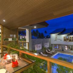 Отель Kaani Village & Spa балкон