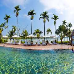 Отель Pho Hoi Riverside Resort Хойан бассейн