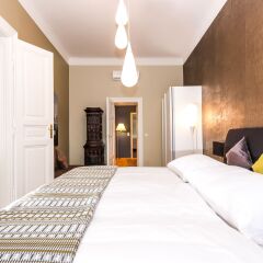 Апартаменты Abieshomes Serviced Apartments - Downtown комната для гостей фото 4