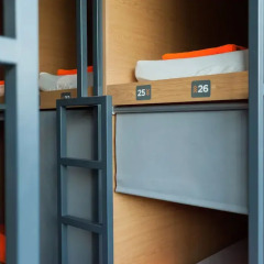 Capsule Hotel GettSleep Sheremetyevo сейф в номере