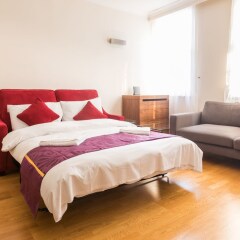 Отель Belgravia Apartments - Grosvenor Gardens Великобритания, Лондон - отзывы, цены и фото номеров - забронировать отель Belgravia Apartments - Grosvenor Gardens онлайн комната для гостей фото 2