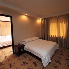 Отель Li Hao Hotel Beijing Capital Airport and Exhibition Center Китай, Пекин - отзывы, цены и фото номеров - забронировать отель Li Hao Hotel Beijing Capital Airport and Exhibition Center онлайн комната для гостей фото 5