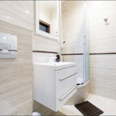 Отель P&O Apartments Fabryczna Польша, Варшава - отзывы, цены и фото номеров - забронировать отель P&O Apartments Fabryczna онлайн ванная фото 2