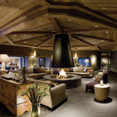 Отель Gstaad Palace гостиничный бар