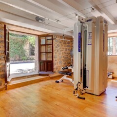 Отель Hoposa Costa D'Or - Adults Only фитнесс-зал фото 2