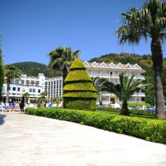 Отель Green Nature Resort & Spa - All Inclusive Мармарис приотельная территория