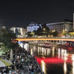 Отель Rooftop Suite Börse by Welcome2Vienna Вена балкон