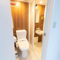 Guesthouse Hakozaki Garden Hostel Фукуока ванная фото 2