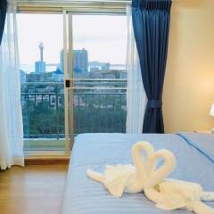 Отель Supalai Mare Pattaya Condo Sea View by Dome Паттайя комната для гостей фото 2