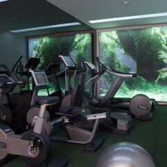 DoubleTree by Hilton Hotel Lisbon - Fontana Park фитнесс-зал фото 2