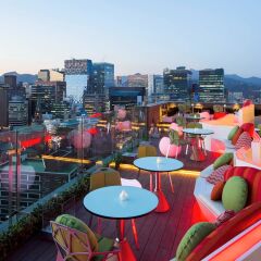 Отель ibis Styles Ambassador Seoul Myeongdong балкон