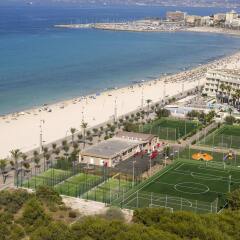 Отель Aparthotel Fontanellas Playa Испания, Плайя-де-Пальма - 2 отзыва об отеле, цены и фото номеров - забронировать отель Aparthotel Fontanellas Playa онлайн пляж