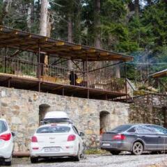 Отель Guest House Dombay the Place Домбай парковка