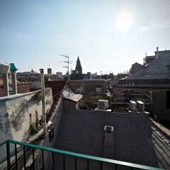 Гостевой Дом Mansarda Cannoni Terrazza Panoramica Zona Acquario Генуя балкон