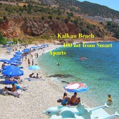 Smart Aparts Турция, Калкан - отзывы, цены и фото номеров - забронировать отель Smart Aparts онлайн пляж фото 2