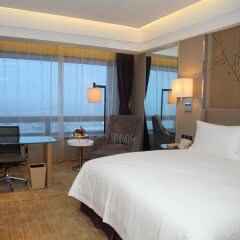 Отель Shanghai Hongqiao Airport Boyue Hotel - AirChina Китай, Шанхай - отзывы, цены и фото номеров - забронировать отель Shanghai Hongqiao Airport Boyue Hotel - AirChina онлайн комната для гостей фото 4