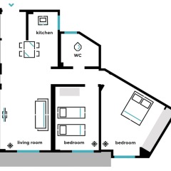 Отель UPSTREET Charming & Comfy 2BD Apt-Acropolis Афины комната для гостей фото 5
