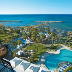 Отель Lordos Beach Кипр, Ларнака - 6 отзывов об отеле, цены и фото номеров - забронировать отель Lordos Beach онлайн пляж