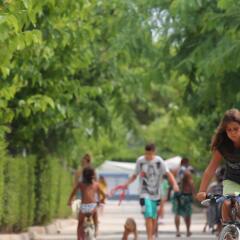 Отель Camping Vendrell Platja спортивное сооружение