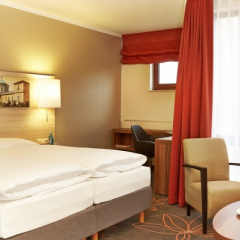 Отель H+ Hotel Hannover Германия, Ганновер - отзывы, цены и фото номеров - забронировать отель H+ Hotel Hannover онлайн комната для гостей фото 4