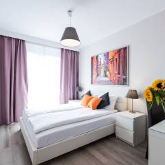 Отель Tower Apartments Польша, Вроцлав - отзывы, цены и фото номеров - забронировать отель Tower Apartments онлайн комната для гостей фото 3