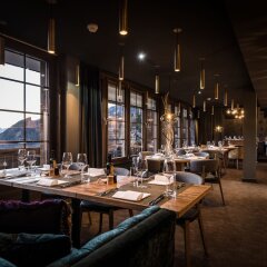 Отель HUUS Gstaad Швейцария, Занен - отзывы, цены и фото номеров - забронировать отель HUUS Gstaad онлайн питание фото 3