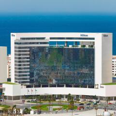 Отель Hilton Tanger City Center Hotel & Residences Марокко, Танжер - отзывы, цены и фото номеров - забронировать отель Hilton Tanger City Center Hotel & Residences онлайн пляж