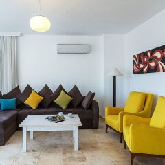 Villa Tizia by Akdenizvillam Турция, Калкан - отзывы, цены и фото номеров - забронировать отель Villa Tizia by Akdenizvillam онлайн комната для гостей фото 2