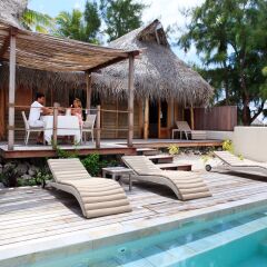 Отель Tikehau Pearl Beach Resort бассейн