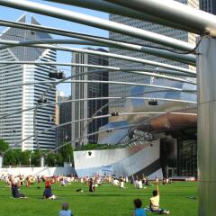 Отель Hyatt Regency Chicago спортивное сооружение