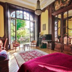 Апартаменты Luxury apartment - garden access Monceau комната для гостей фото 5