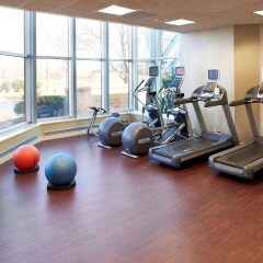 Отель Hilton Minneapolis- St. Paul Airport Блумингтон фитнесс-зал