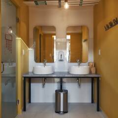 Отель Mayan Monkey Los Cabos - Hostel - Adults Only Мексика, Золотая зона Марина - отзывы, цены и фото номеров - забронировать отель Mayan Monkey Los Cabos - Hostel - Adults Only онлайн ванная