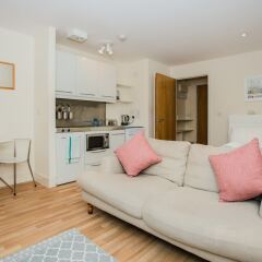 Отель Studio Flat in Southwark Великобритания, Лондон - отзывы, цены и фото номеров - забронировать отель Studio Flat in Southwark онлайн комната для гостей фото 4