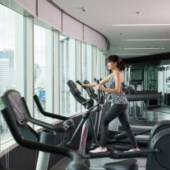 Отель Millennium Hilton Bangkok Бангкок фитнесс-зал фото 2