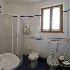 Отель Albergo Villa Cristina Сполето ванная