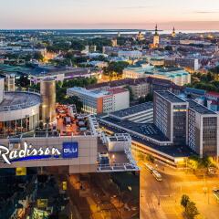 Отель Radisson Blu Sky городской автобус
