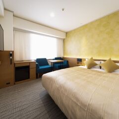 Отель Nishitetsu Inn Fukuoka Тэндзин комната для гостей фото 3