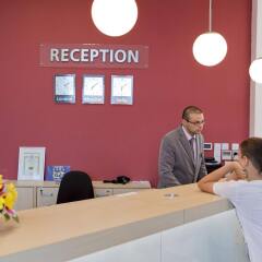 Отель Blue Pearl Hotel Болгария, Солнечный берег - отзывы, цены и фото номеров - забронировать отель Blue Pearl Hotel онлайн интерьер отеля