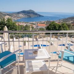 Villa Anatolia by Akdenizvillam Турция, Калкан - отзывы, цены и фото номеров - забронировать отель Villa Anatolia by Akdenizvillam онлайн балкон