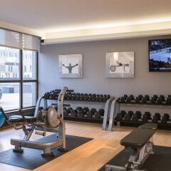 Отель Calgary Marriott Downtown Hotel Канада, Калгари - отзывы, цены и фото номеров - забронировать отель Calgary Marriott Downtown Hotel онлайн фитнесс-зал фото 3