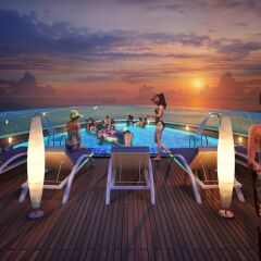 Отель Stellar of the Seas фитнесс-зал