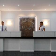 Отель Mediterranean Beach Palace Hotel Греция, Остров Санторини - отзывы, цены и фото номеров - забронировать отель Mediterranean Beach Palace Hotel онлайн интерьер отеля фото 2