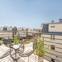 Отель Apartament Parkur Komfort Сопот балкон