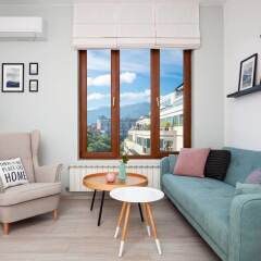 Отель FM Deluxe 1-BDR Apartment - Scandinavia Болгария, София - отзывы, цены и фото номеров - забронировать отель FM Deluxe 1-BDR Apartment - Scandinavia онлайн комната для гостей фото 3