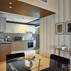 Отель Dream Inn 48 Burj Gate Burj Khalifa View в номере