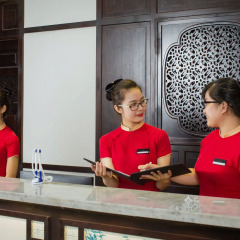 Little Beach Hoi An. A Boutique Hotel & Spa интерьер отеля