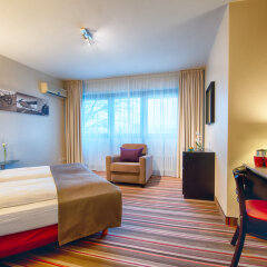 Отель Leonardo Inn Airport Hamburg Гамбург комната для гостей фото 5